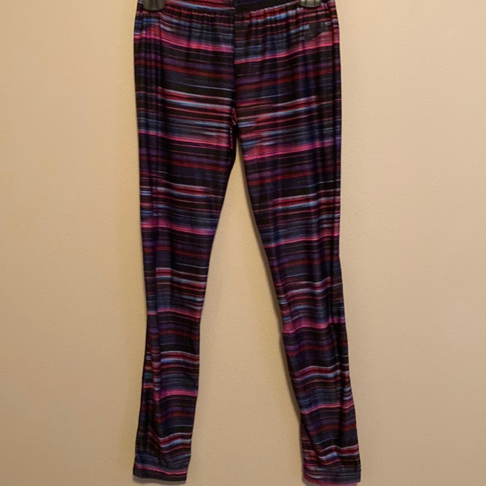 Nike Purple stripe Leggings